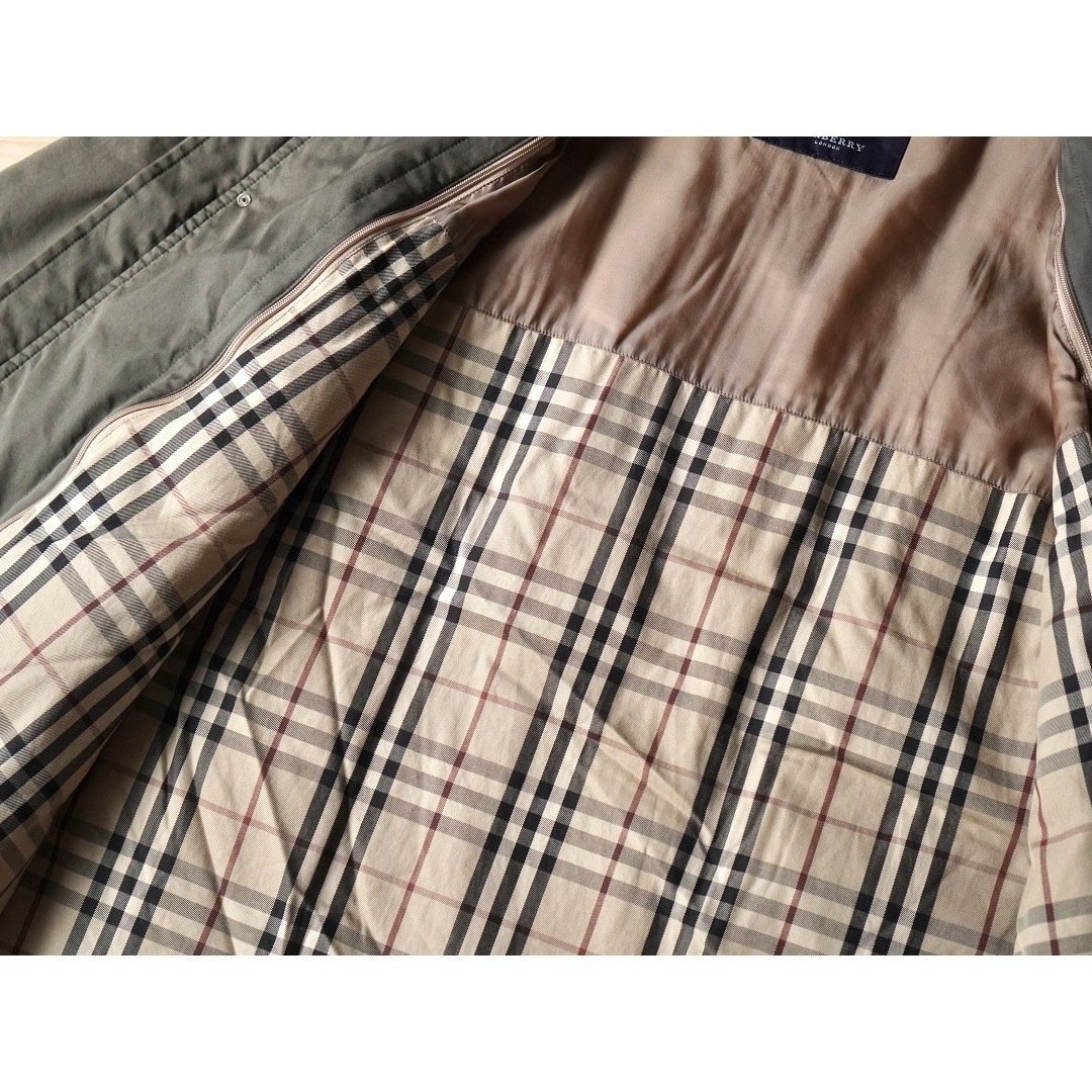 BURBERRY(バーバリー)のBurberry 2WAY ダウンライナー モッズコート ノバチェック 日本製 メンズのジャケット/アウター(モッズコート)の商品写真