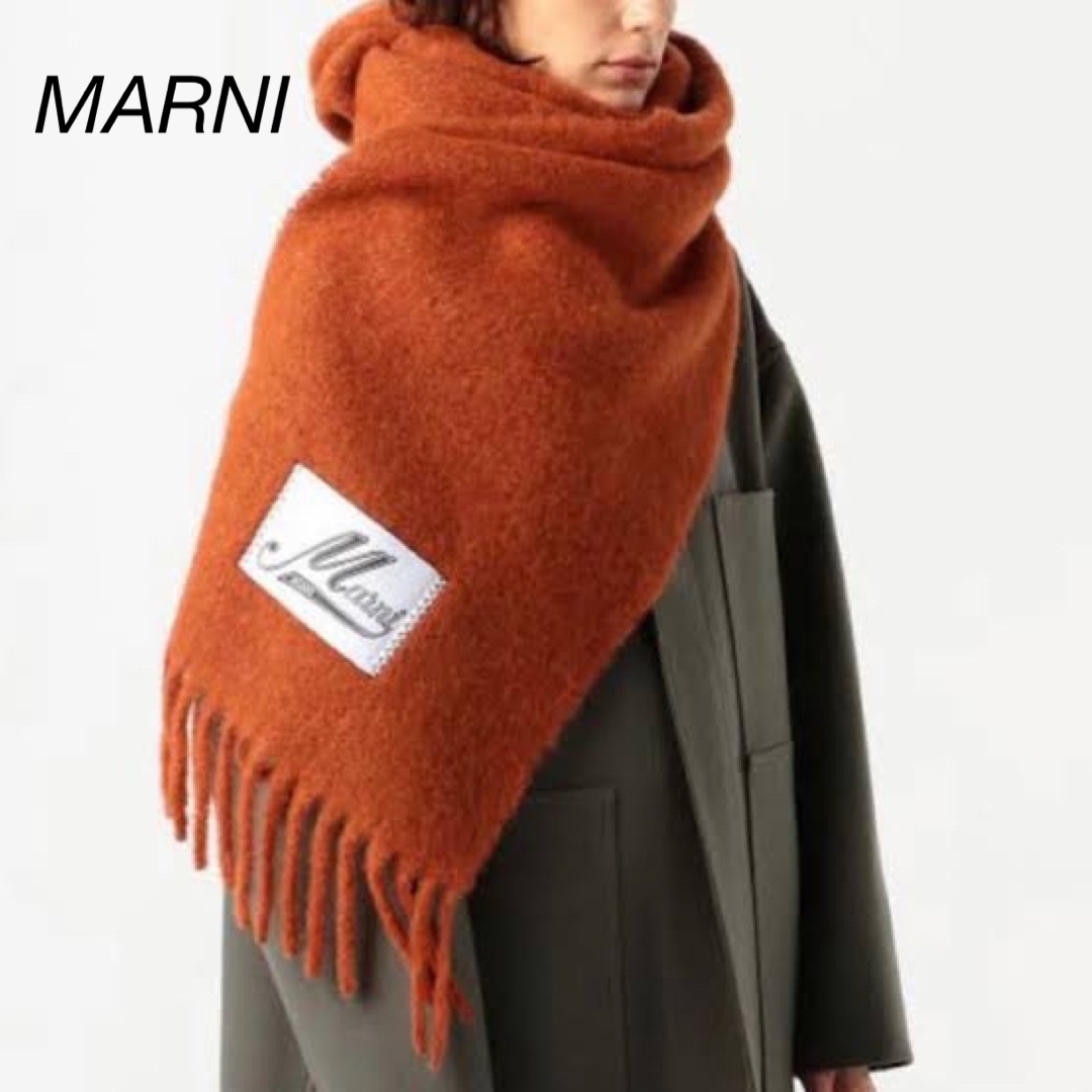 Marni(マルニ)のMARNI BRUSHED ALPACA  マフラー レディースのファッション小物(マフラー/ショール)の商品写真