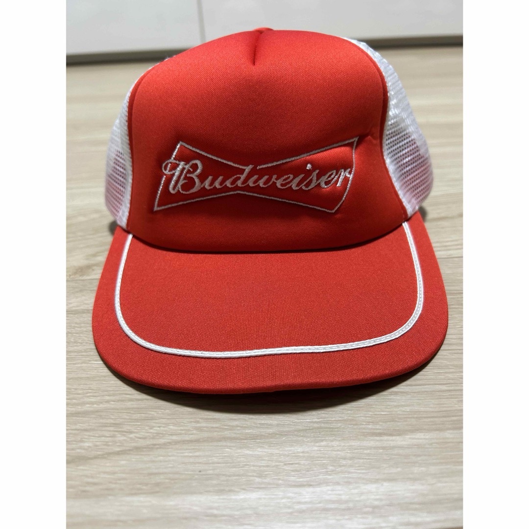 【ほぼ新品】WastedYouth x Budweiser MESH CAP赤