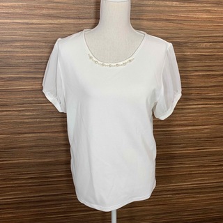 ヘルシーカレン Tシャツ 3Lサイズ 白 ホワイト 半袖 無地(Tシャツ(半袖/袖なし))