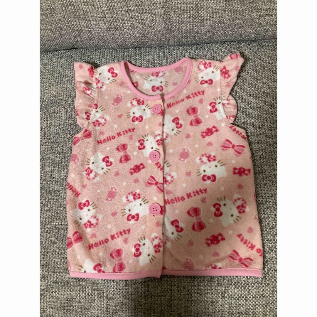 サンリオ(サンリオ)のハローキティ　スリーパー  キッズ/ベビー/マタニティのキッズ服女の子用(90cm~)(パジャマ)の商品写真