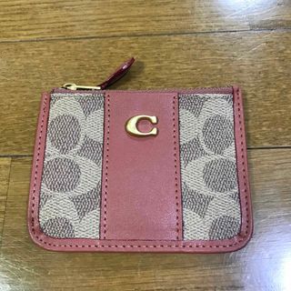 コーチ(COACH)のCOACH カードケース 定期入れ 小銭入 キーホルダー(名刺入れ/定期入れ)