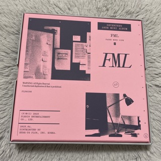 セブンティーン(SEVENTEEN)のSEVENTEEN  FML B盤　CD(アイドルグッズ)