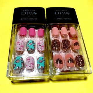 エチュードハウス(ETUDE HOUSE)のエチュードハウス　ネイルチップ　DASHING DIVA  2個セット(つけ爪/ネイルチップ)