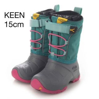 キーン(KEEN)のKEEN 15cm スノーブーツ アクア キーン 新品(ブーツ)