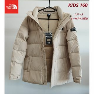 ザノースフェイス(THE NORTH FACE)の1着限り❗ノースフェイス ダウンジャケット レディース ベージュ K5166(ダウンジャケット)