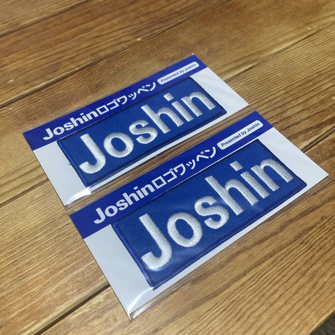 阪神タイガース(ハンシンタイガース)のJoshin ロゴ ワッペン スポーツ/アウトドアの野球(応援グッズ)の商品写真