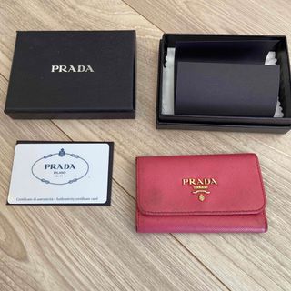 プラダ(PRADA)のプラダ PRADA キーケース サフィアーノ(キーケース)