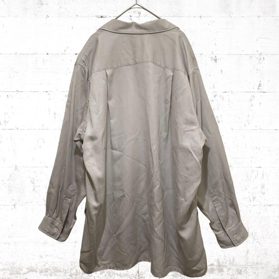 YOKE(ヨーク)のYOKE Wide Fit OpenCollar Shirt 20AW レーヨン メンズのトップス(シャツ)の商品写真