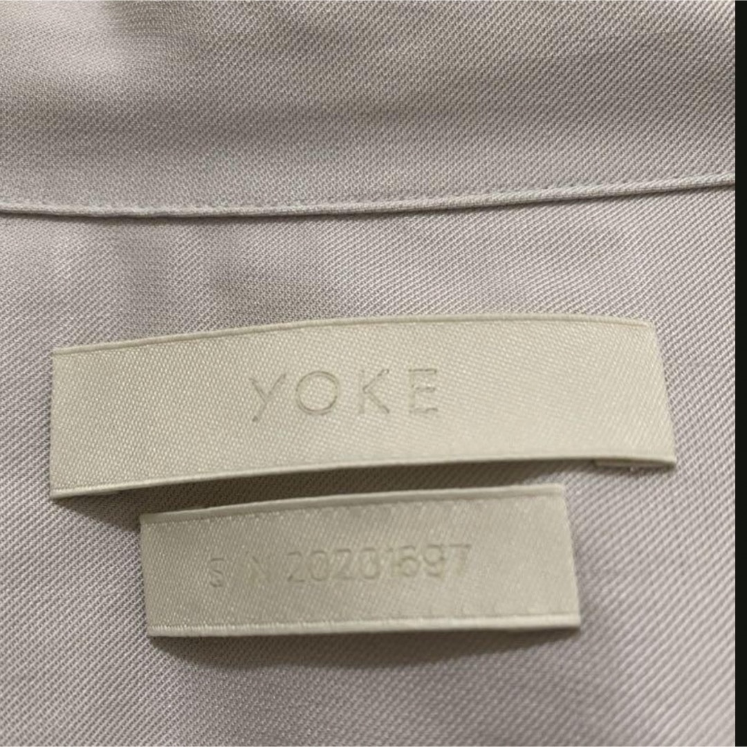 YOKE(ヨーク)のYOKE Wide Fit OpenCollar Shirt 20AW レーヨン メンズのトップス(シャツ)の商品写真