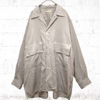 ヨーク(YOKE)のYOKE Wide Fit OpenCollar Shirt 20AW レーヨン(シャツ)