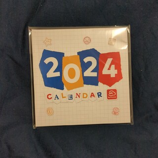 ニンテンドウ(任天堂)のスーパーマリオブラザーズ　カレンダー　2024(カレンダー/スケジュール)