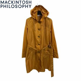 MACKINTOSH PHILOSOPHY - MACKINTOSH PHILOSOPHY イエロー レイン ナイロン コート