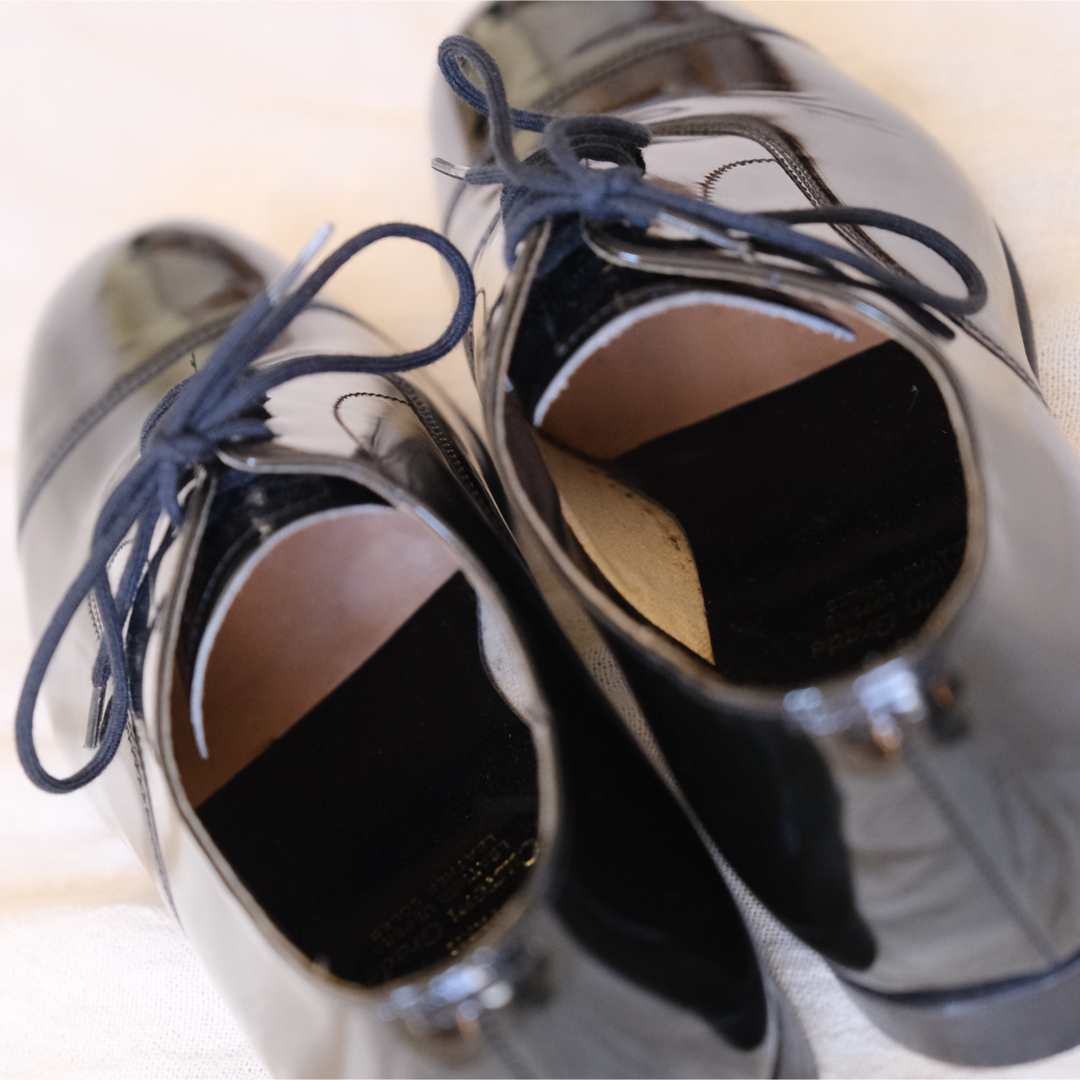 Church's(チャーチ)の極美品Church's  パテントストレートチップSACKVILLE黒6 F メンズの靴/シューズ(ドレス/ビジネス)の商品写真