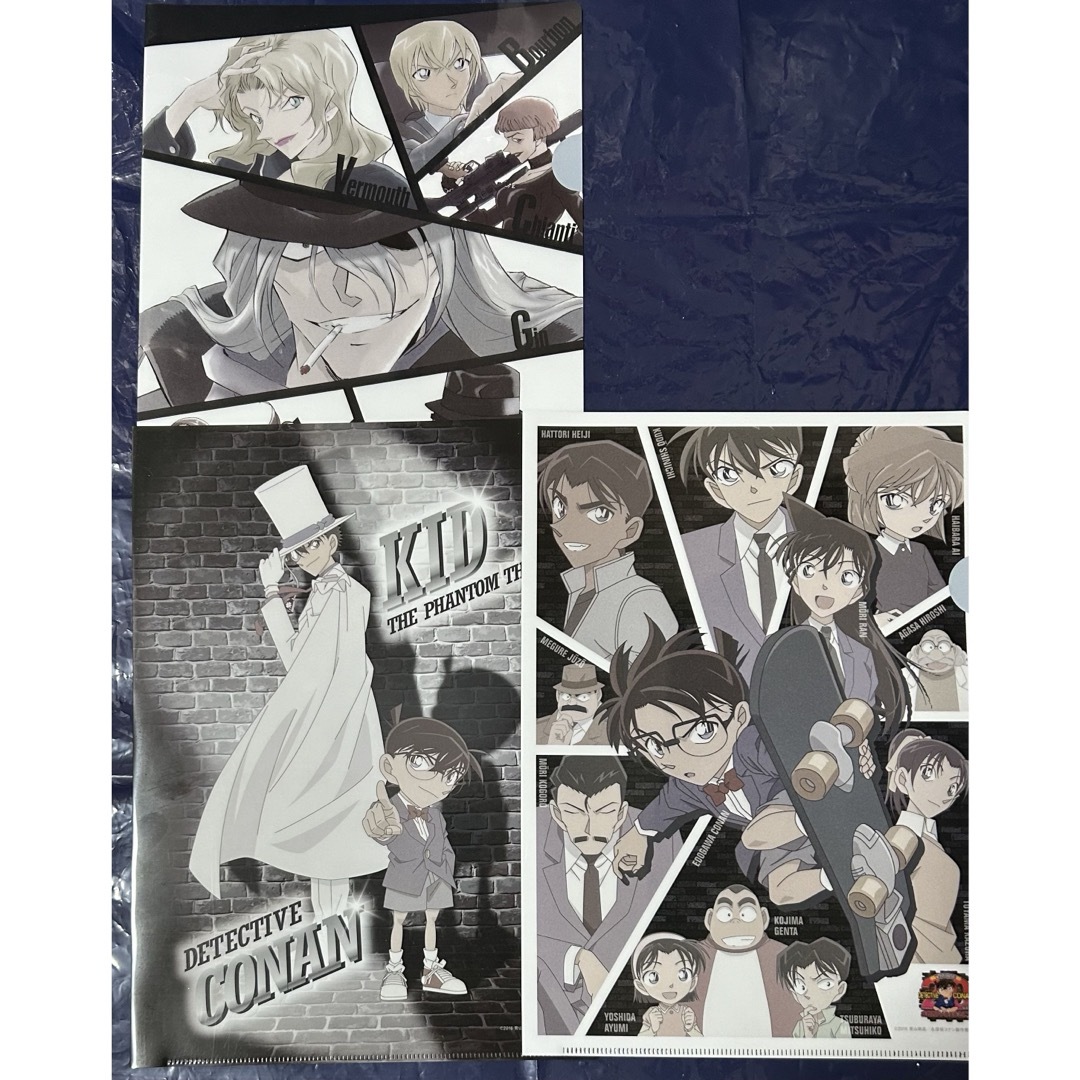 名探偵コナン クリアファイル⑥ エンタメ/ホビーのアニメグッズ(クリアファイル)の商品写真