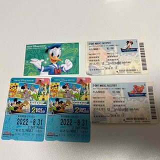 ディズニー(Disney)の使用済みディズニーチケット(遊園地/テーマパーク)