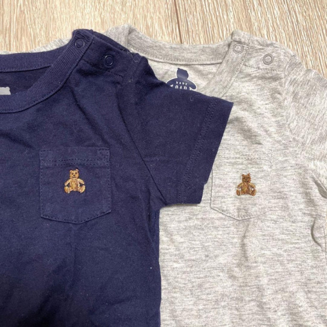 babyGAP(ベビーギャップ)のGAP  ベビーギャップ ロンパース くま セットアップ まとめ売り 70 キッズ/ベビー/マタニティのベビー服(~85cm)(ロンパース)の商品写真