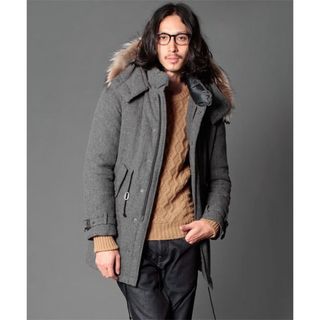 nano・universe - 【美品】ナノユニバース シンプルモッズコート nano・universe - 【美品】ナノユニバース シンプルモッズコート