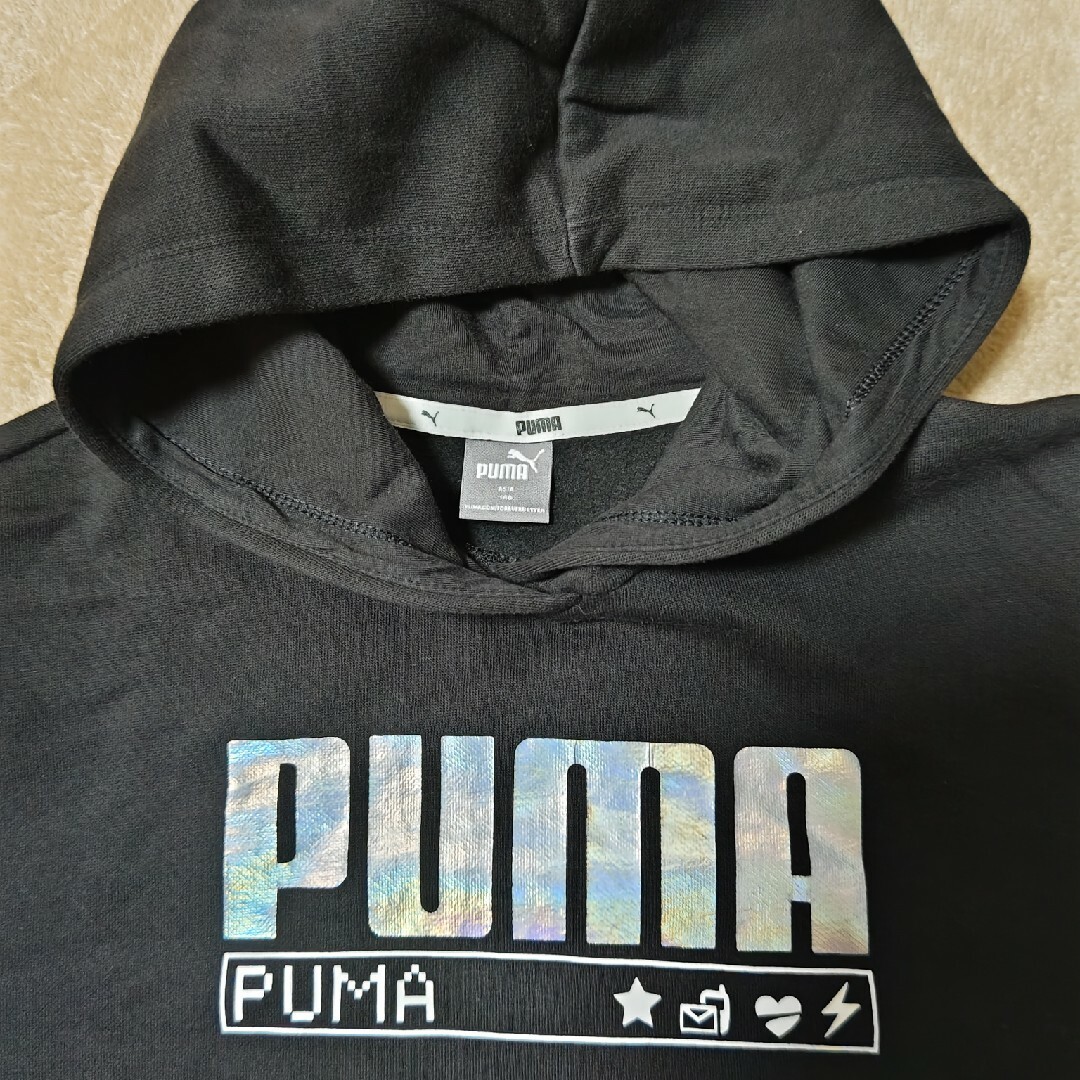 PUMA スウェット上下 140 キッズ/ベビー/マタニティのキッズ服女の子用(90cm~)(その他)の商品写真