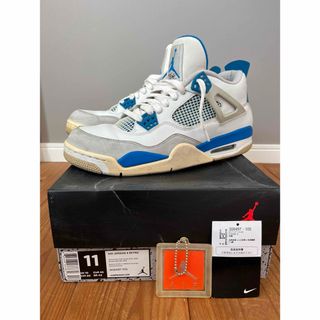 ジョーダン(Jordan Brand（NIKE）)の29cm AIR JORDAN 4 RETRO "Military Blue"(スニーカー)