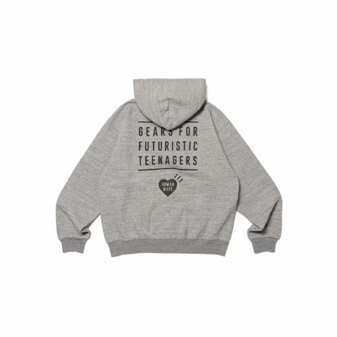 HUMAN MADE(ヒューマンメイド)のXL HUMAN MADE Zip-Up Hoodie メンズのトップス(パーカー)の商品写真