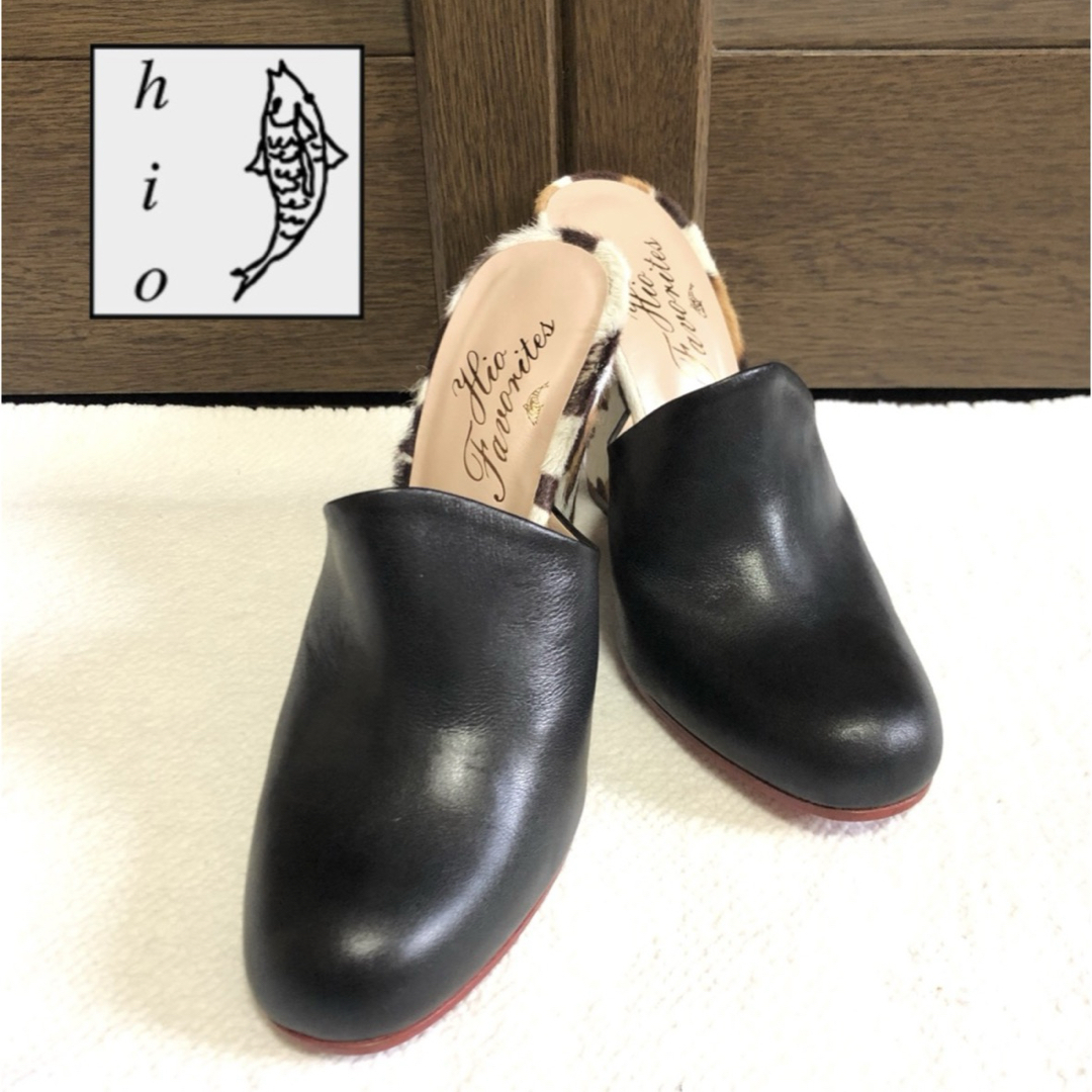 hio Tavonites   ハラコレザーサンダル　セミオーダー　定価3.9万 レディースの靴/シューズ(サンダル)の商品写真