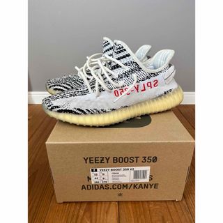 イージー(YEEZY（adidas）)の美品 28cm YEEZY BOOST 350 V2（ゼブラ）(スニーカー)