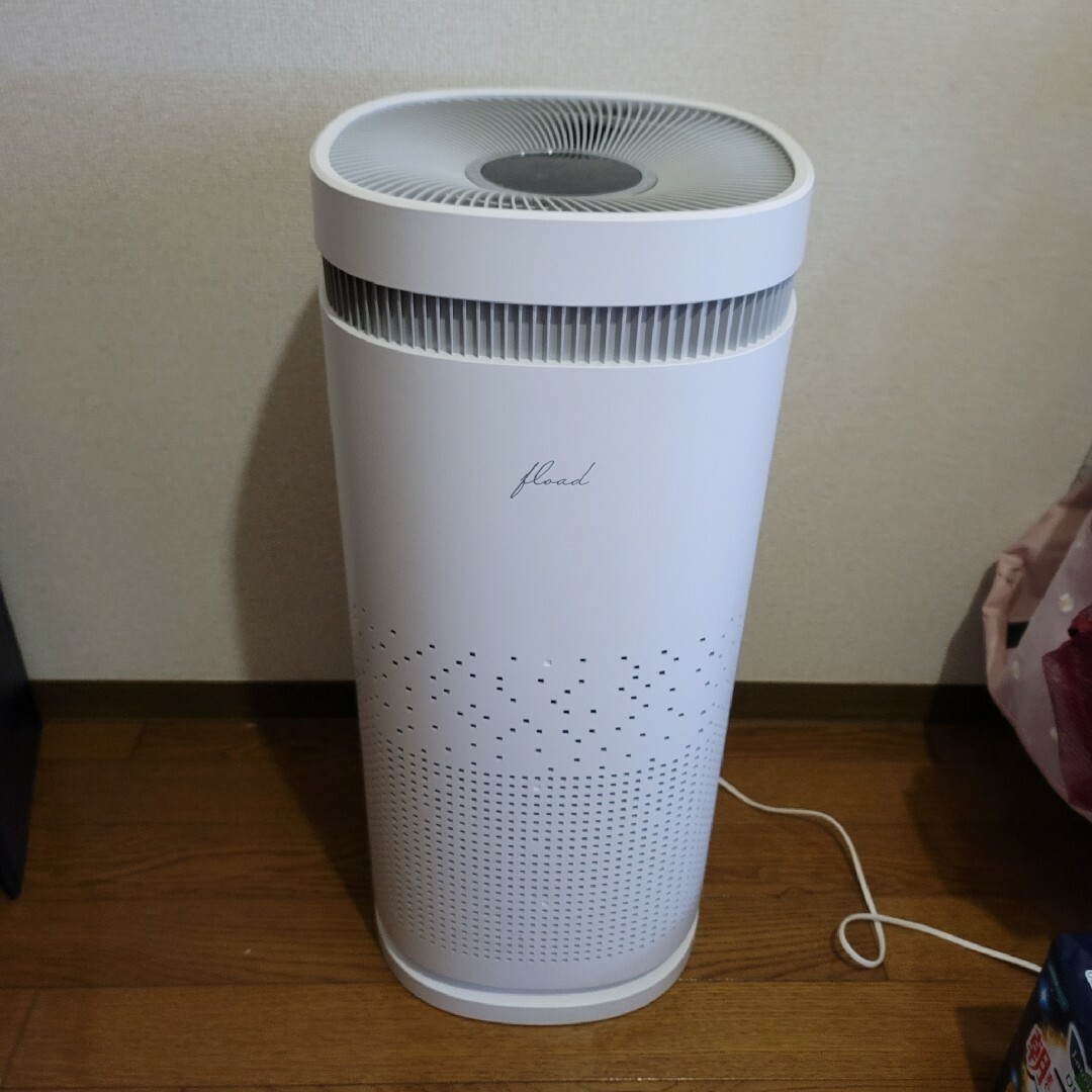 空気清浄機 37畳 花粉 ハウスダスト PM2.5 脱臭 インテリア ホワイト スマホ/家電/カメラの生活家電(空気清浄器)の商品写真