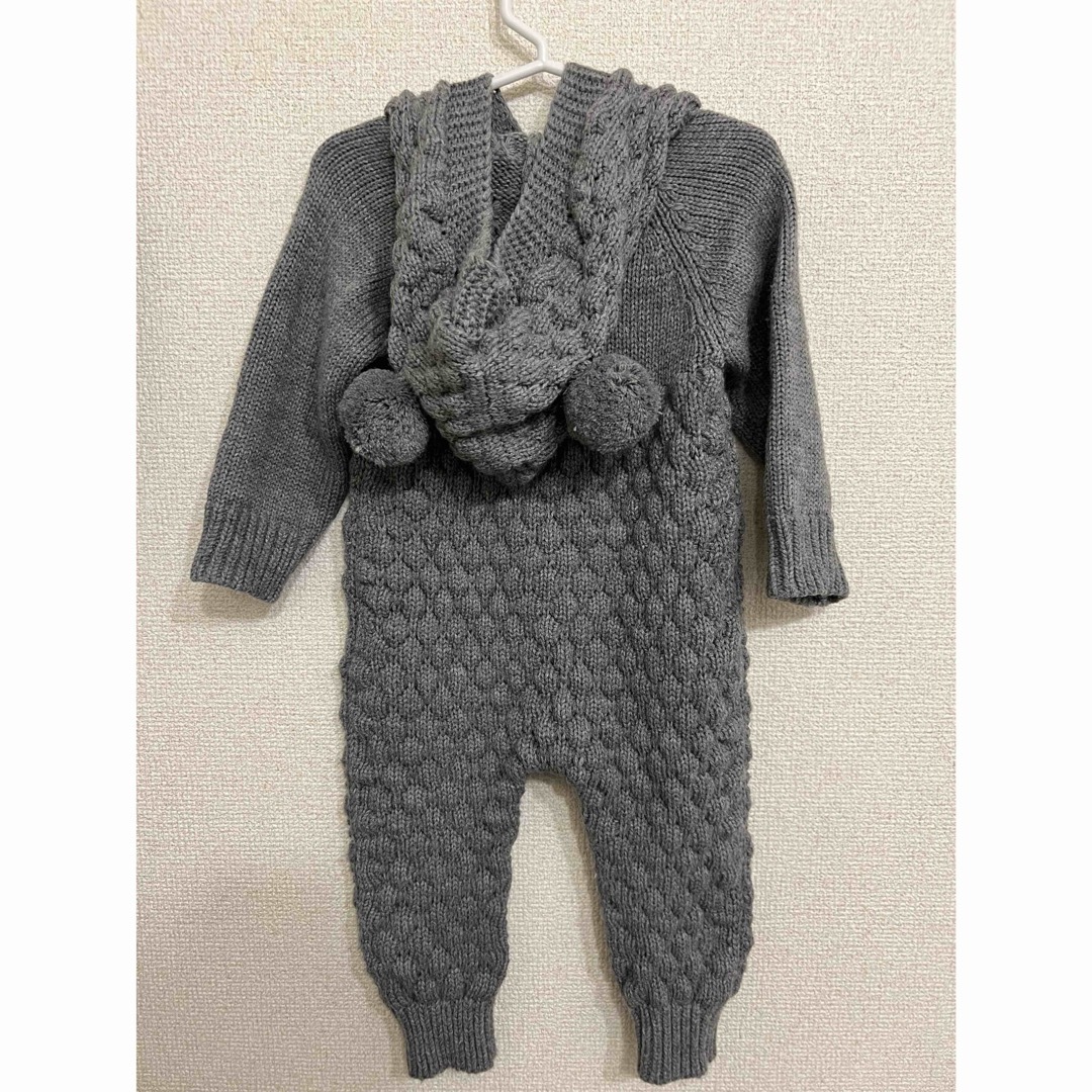 ベビーニットアウター80㎝ キッズ/ベビー/マタニティのベビー服(~85cm)(ニット/セーター)の商品写真