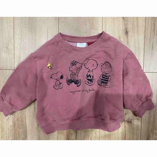 ザラキッズ(ZARA KIDS)のZARA kids スウェット スヌーピー PEANUTS(トレーナー)