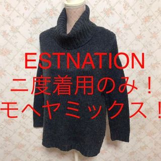 エストネーション(ESTNATION)の★ESTNATION/エストネーション★モヘヤミックスニット！長袖セーター38(ニット/セーター)