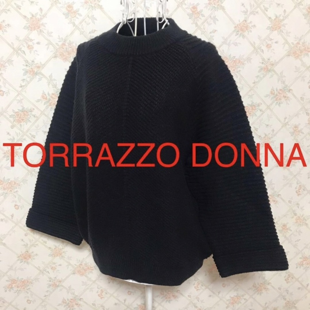 TORRAZZO DONNA(トラッゾドンナ)の★TORRAZZO DONNA/トラッゾドンナ★極美品★長袖セーターF(フリー) レディースのトップス(ニット/セーター)の商品写真