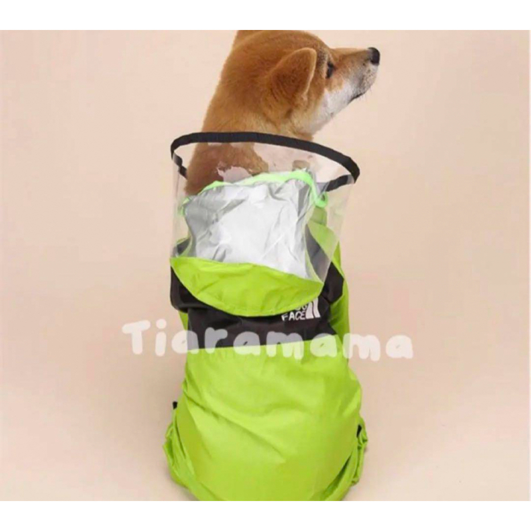 入荷しましたTHE DOG FAC　レインコート　ナイロン　犬用品　カッパ その他のペット用品(犬)の商品写真