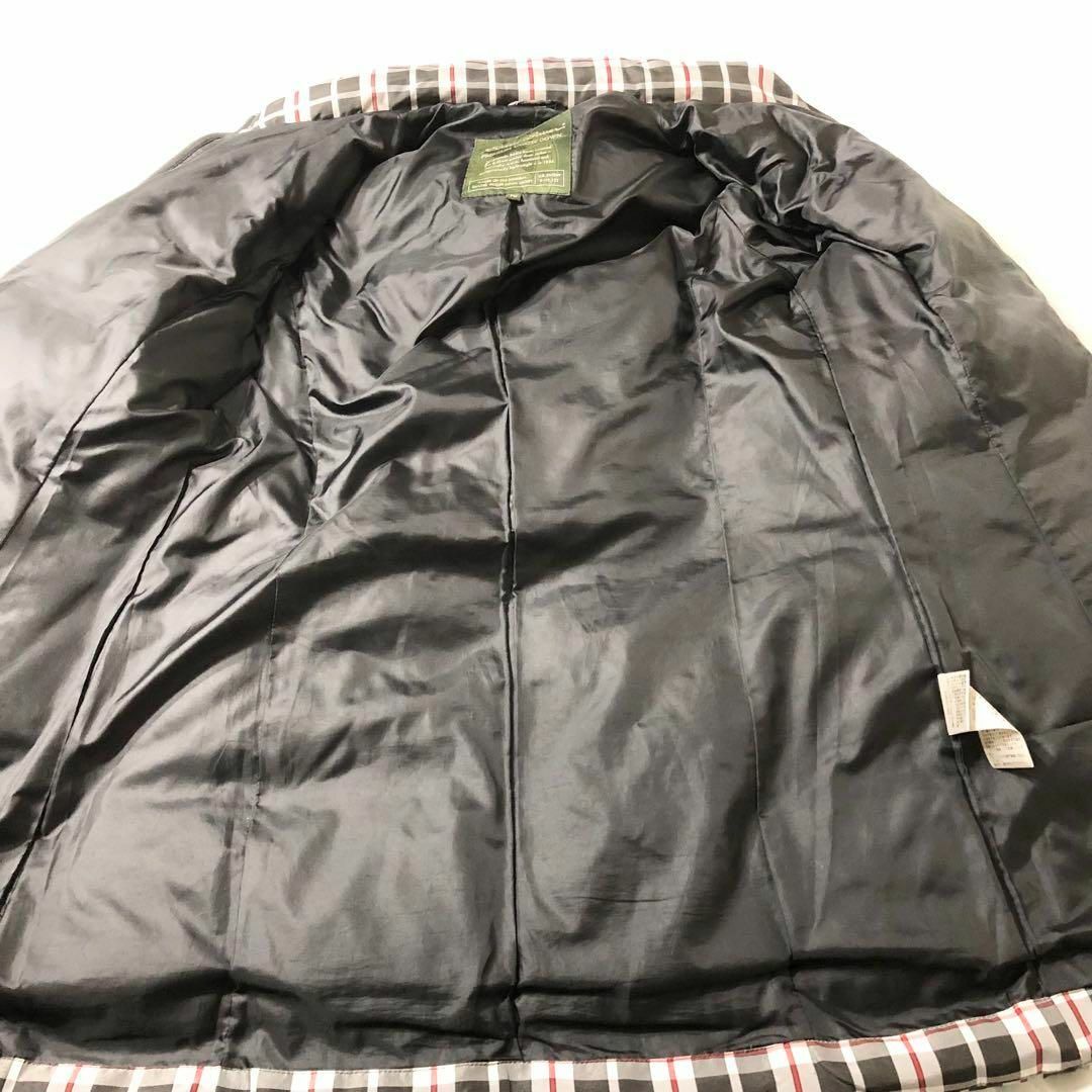 Eddie Bauer(エディーバウアー)の【美品！グースダウン！フーディ！】Eddie Bauerチェックダウンコート！ レディースのジャケット/アウター(ダウンコート)の商品写真