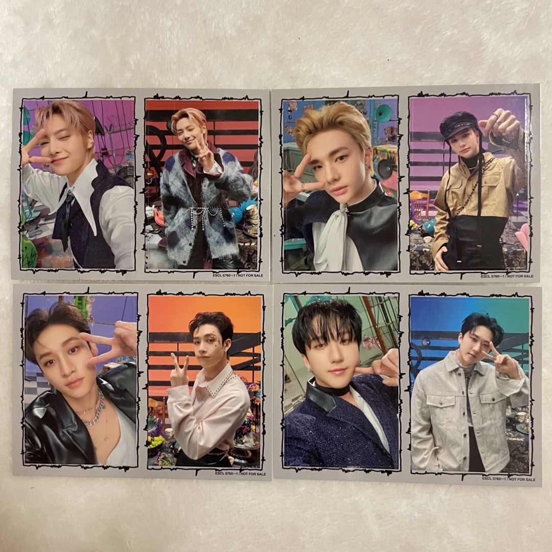 Stray Kids(ストレイキッズ)のTHE SOUND ステッカー　4点セット エンタメ/ホビーのタレントグッズ(アイドルグッズ)の商品写真