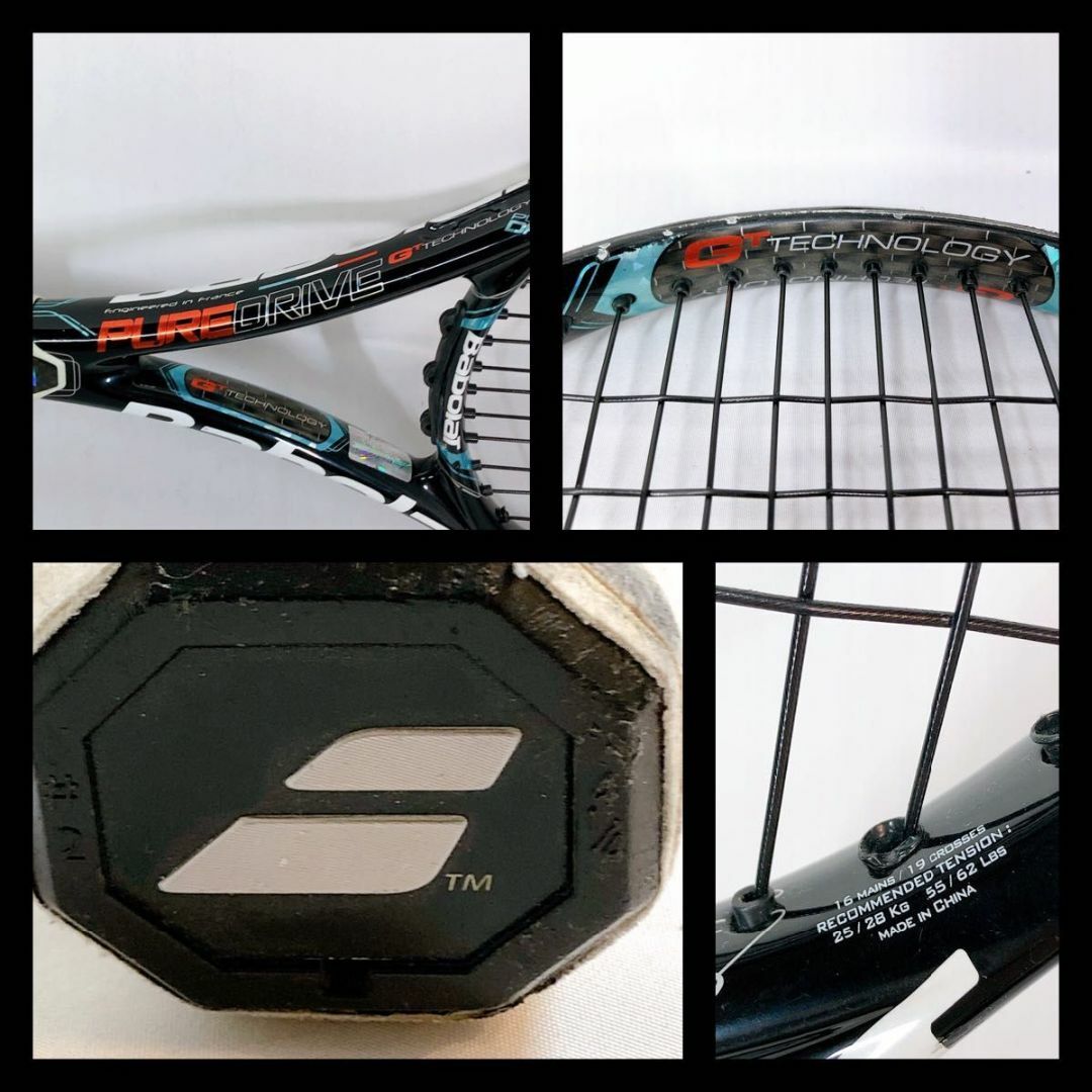 Babolat(バボラ)のbabolat PURE DRIVE Gt TECHNOLOGY G2 バボラ スポーツ/アウトドアのテニス(ラケット)の商品写真