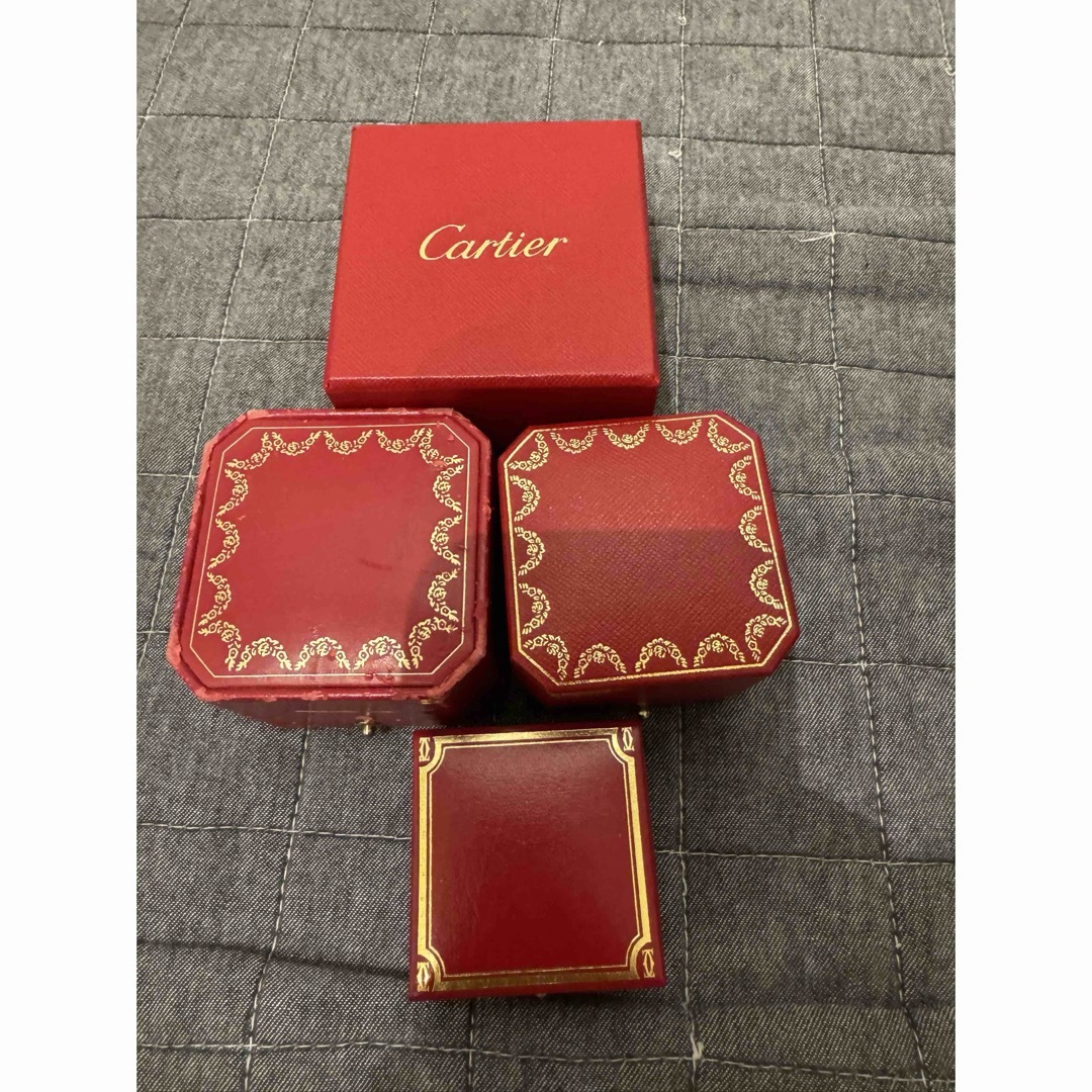 Cartier - Cartier カルティエジュエリーボックスセット箱の通販 Cartier - Cartier カルティエジュエリーボックスセット箱の通販