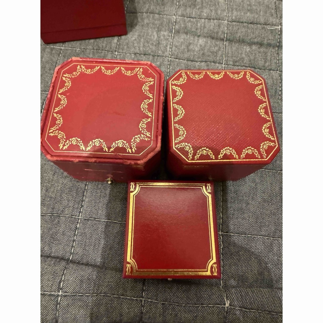 Cartier - Cartier カルティエジュエリーボックスセット箱の通販 Cartier - Cartier カルティエジュエリーボックスセット箱の通販
