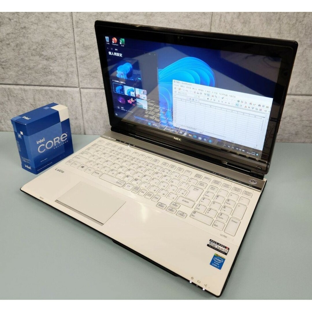 ノートPC高スペックノートPC NEC/高性能i7/16GB/SSD/1TB/Office