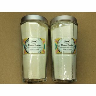 サボン(SABON)のSABON ミネラルパウダー ミモザティー 260g ×2本(入浴剤/バスソルト)