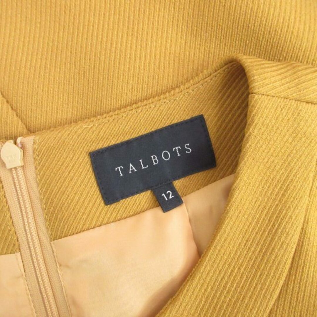 TALBOTS(タルボット)のタルボット 美品 近年モデル ロングワンピース スカート 黄 約Lサイズ ■WY レディースのワンピース(ロングワンピース/マキシワンピース)の商品写真