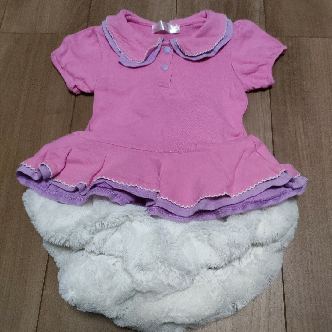 ディジー上下服90 キッズ/ベビー/マタニティのキッズ服女の子用(90cm~)(Tシャツ/カットソー)の商品写真