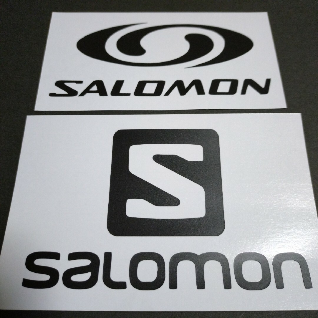 SALOMON カッティングステッカー スポーツ/アウトドアのスノーボード(その他)の商品写真