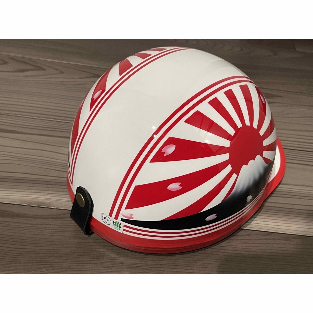 桜 富士日章 コルク半 ヘルメット