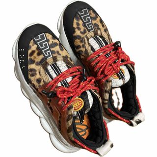 ヴェルサーチ(VERSACE)のヴェルサーチ VERSACE スニーカー42希少 chain reaction(スニーカー)