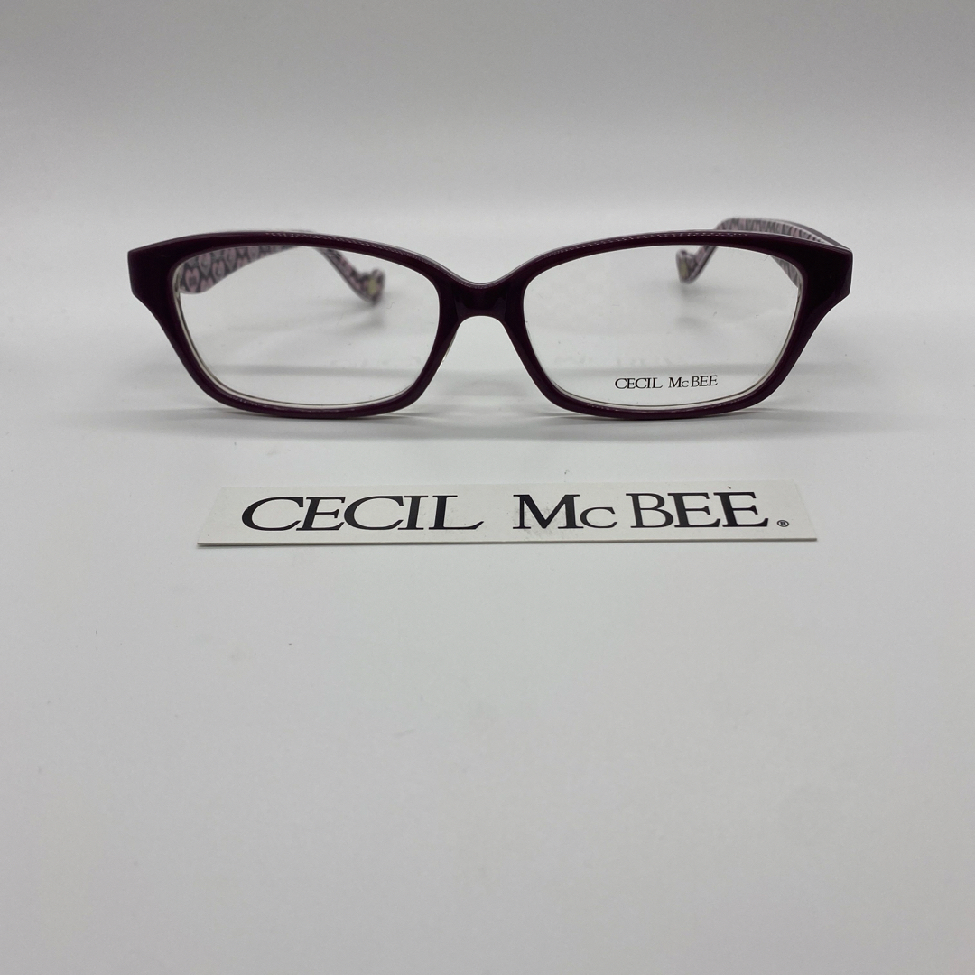 CECIL McBEE(セシルマクビー)のCECIL McBEE(セシルマクビー）メガネフレーム CMF 7010  レディースのファッション小物(サングラス/メガネ)の商品写真