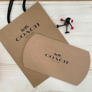コーチ(COACH)の★ 新品 COACH コーチ ギフトボックス ラッピング用 ショップ袋(ラッピング/包装)