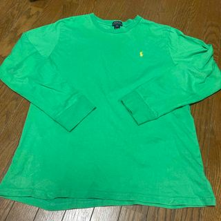 ポロラルフローレン(POLO RALPH LAUREN)のポロラルフローレン　ロンT ワンポイント　グリーン(Tシャツ(長袖/七分))