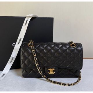 マグネット式極 美品 シール有 2番台 CHANEL シャネル マトラッセ ラムスキン レザー 本革 ココマーク ショルダーバック ポシェット ベージュ 24964