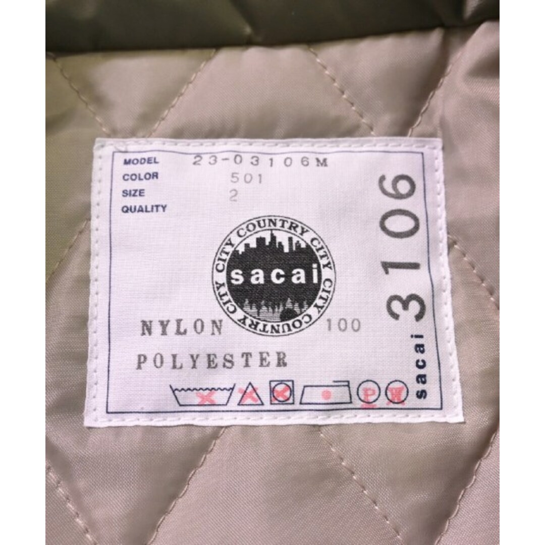 sacai(サカイ)のsacai サカイ ブルゾン（その他） 2(M位) カーキ 【古着】【中古】 メンズのジャケット/アウター(その他)の商品写真